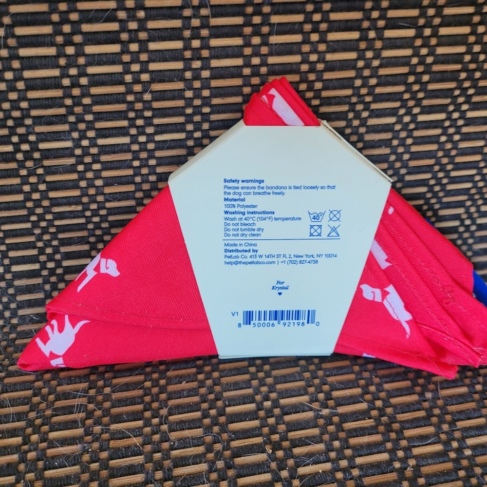 Dog bandana